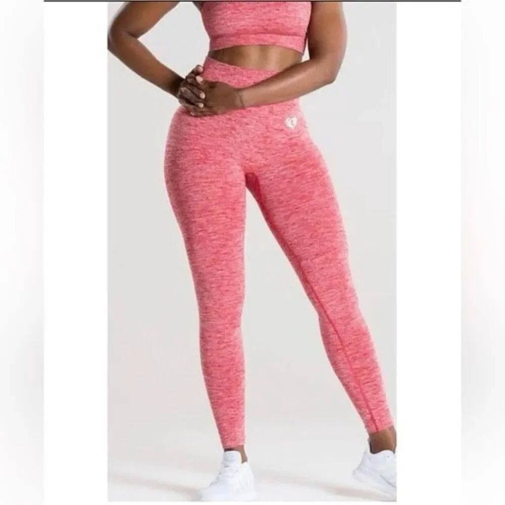 ✨Women’s Best Move Seamless Red Marl Sz Small Leggings✨
